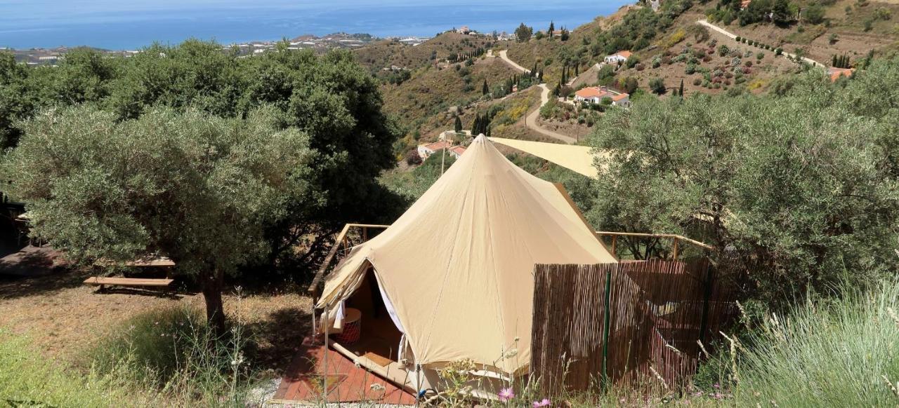 Campo Agave Luxury Tents Sayalonga Luaran gambar