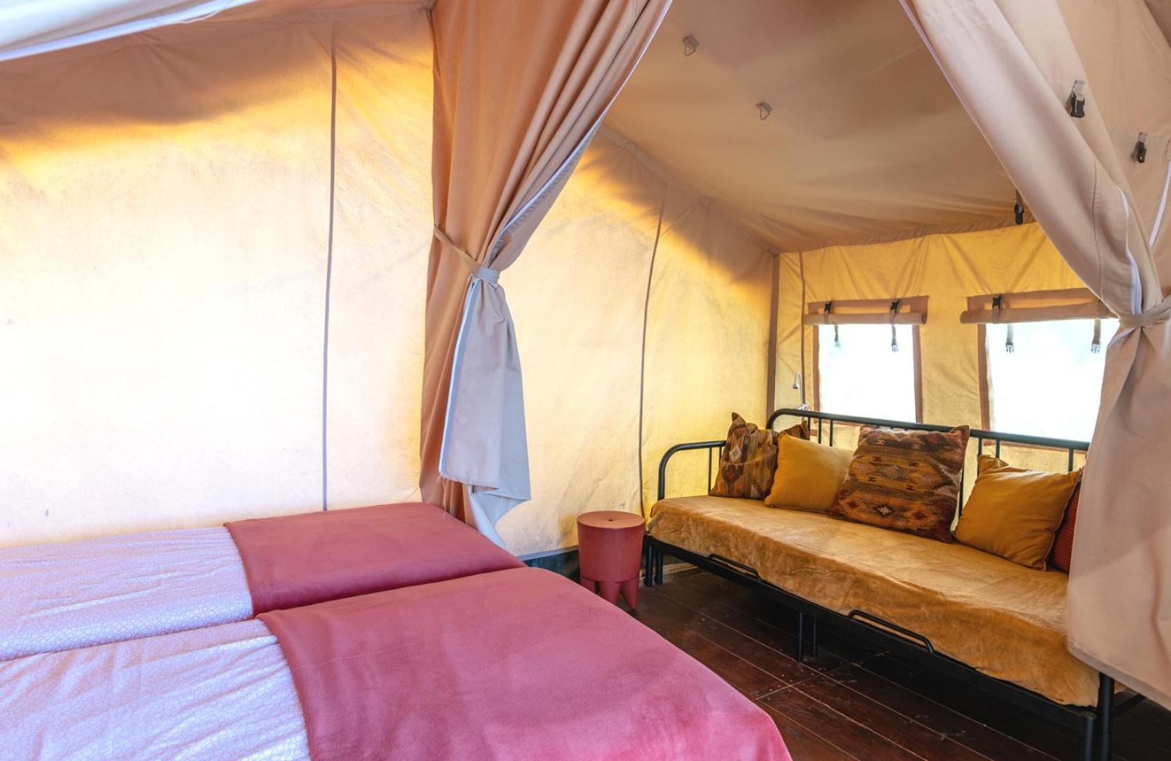 Campo Agave Luxury Tents Sayalonga Bilik gambar